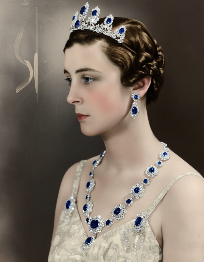 Queen Mary's Jewels - The Cambridge Sapphires - Princess Marina, Duchess of Kent