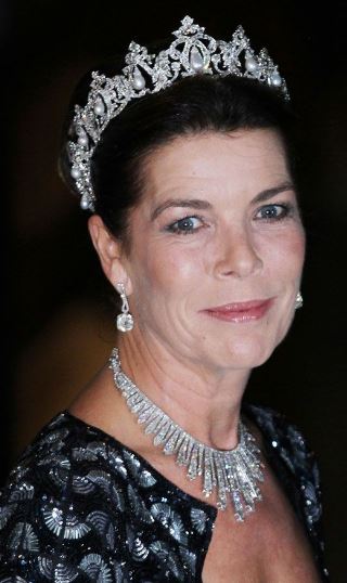 Monaco s Cartier Diamond and Pearl Drop Tiara The Beau Monde