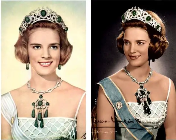 The Greek Emerald Parure - Queen Anne Marie of Greece