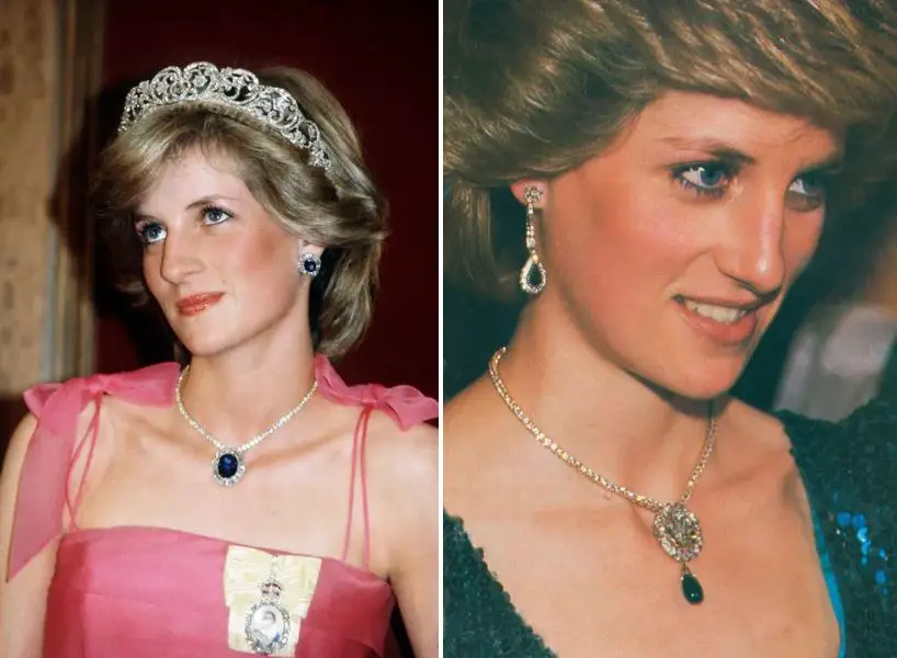 Princess Diana's Sapphires - The Saudi Sapphire and Diamond Necklace