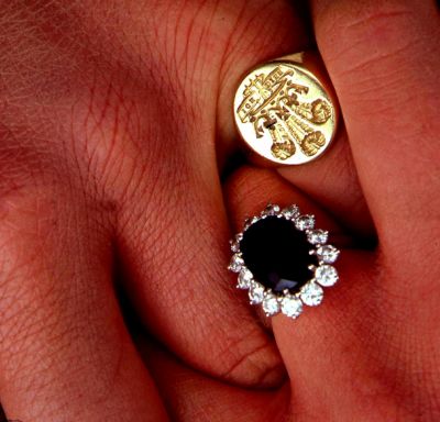 Prince Charles and Princess Diana Engagement Rings