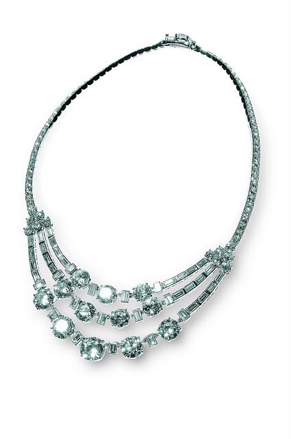 Grace Kelly's Cartier Diamond Festoon Necklace - Princess Grace of Monaco