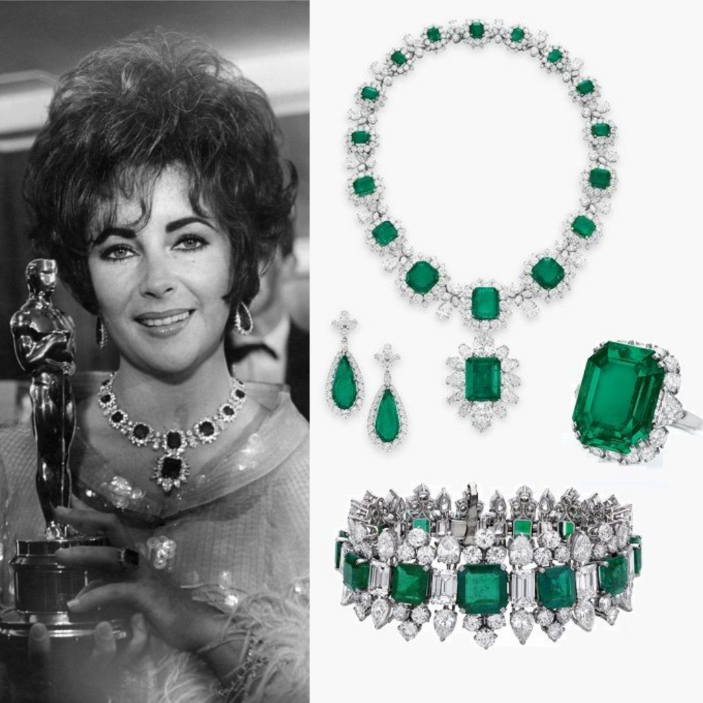 The Grand Duchess Vladimir and her Emeralds - Elizabeth Taylor's Bulgari Emerald Suite