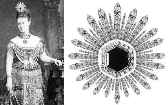 The Grand Duchess Vladimir and her Emeralds - 100ct Emerald and Diamond Fringe Tiara