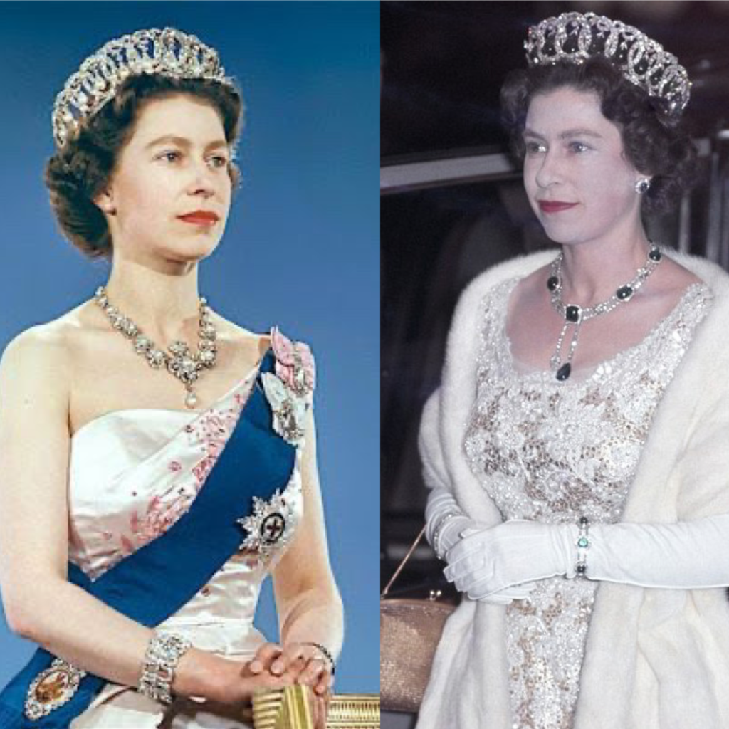 The Grand Duchess Vladimir Tiara - Queen Elizabeth II