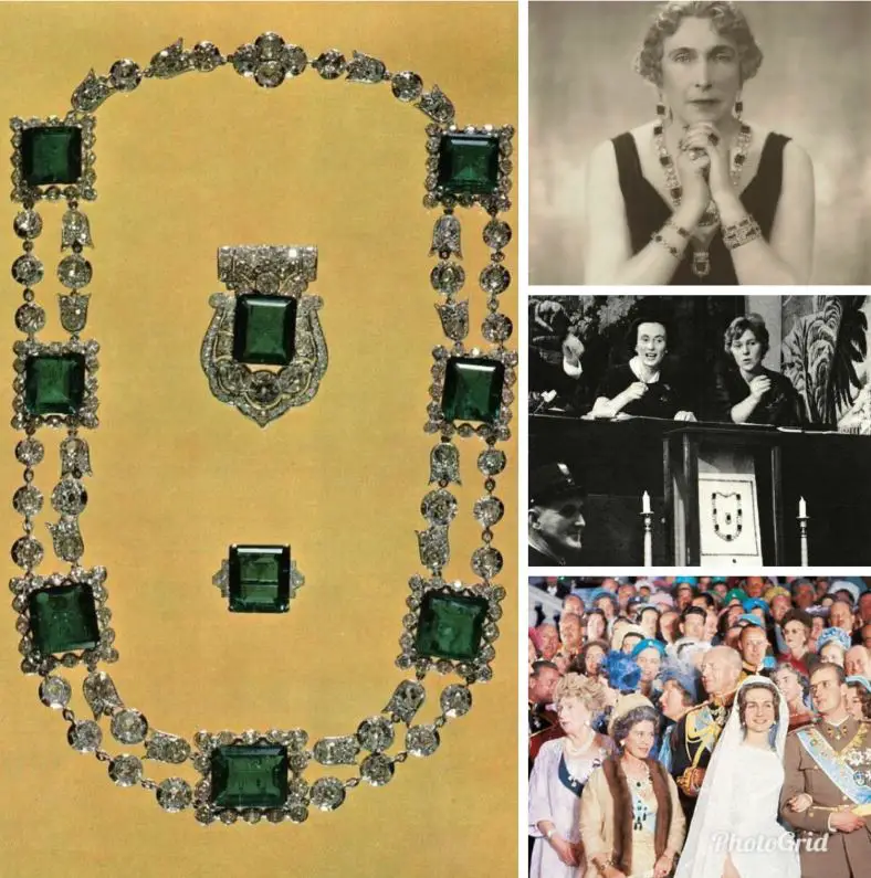 Empress Eugenie's Emeralds - Royal Wedding - Juan Carlos and Princess Sofia of Greece - Athens, 1962