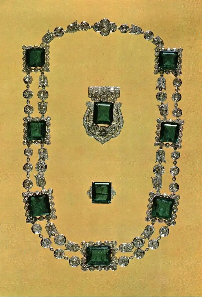 Empress Eugenie's Emeralds - Queen Victoria Eugenia (Ena) of Spain