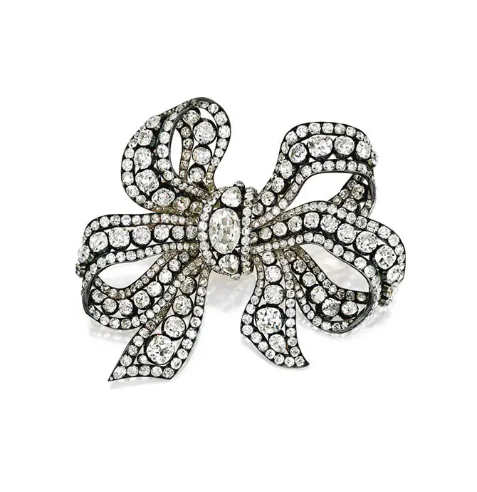 Princess Marina's Diamond Bow Brooch -