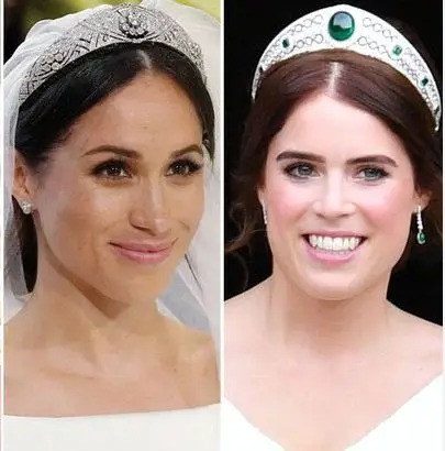 Meghan Markle Duchess of Sussex Wedding Tiara The True Story - Meghan Markle, Princess Eugenie