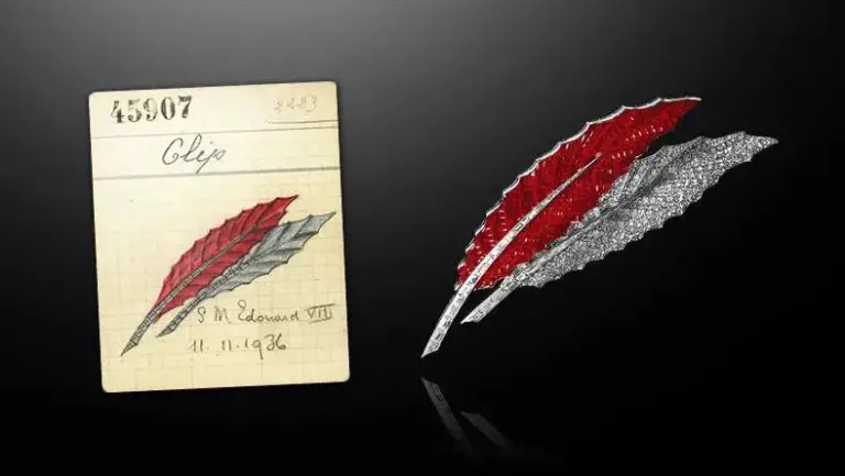 Wallis Simpson, Duchess of Windsor – The Van Cleef and Arpels Rubies - Ruby and Diamond Leaves Brooch - Mystery Invisible Set