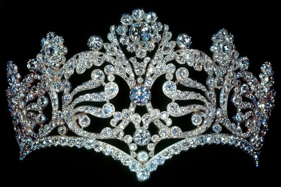 The Jewels of Napoleon - The Mystery of Empress Josephine's Tiara - Jacques Louis David - Napoleon's Coronation - Josephine's Tiara - Van Cleef & Arpels