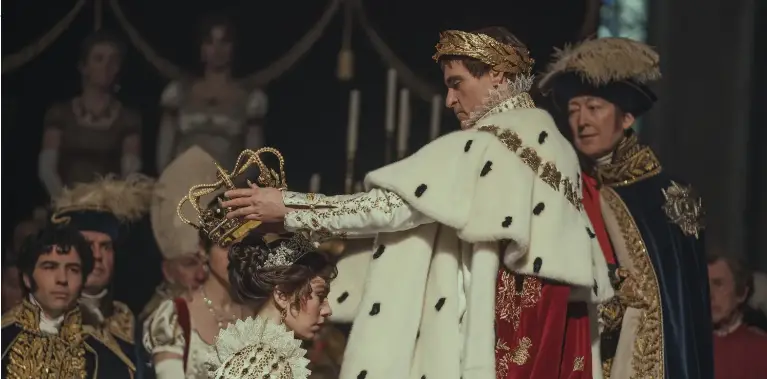 The Jewels of Napoleon - The Mystery of Empress Josephine's Tiara - Vanessa Kirby and Joaquin Phoenix 